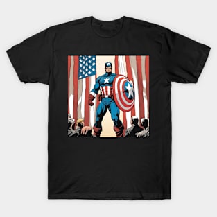 Captain america t shirt malaysia online